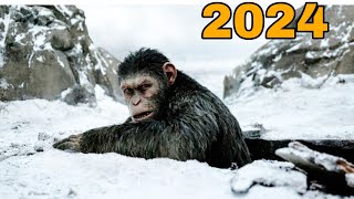 Kingdom of the Planet of the Apes 2024 Hollywood hindi Story [upl. by Lacim321]