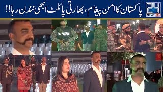 Pilot Abhinandan Returns Back To India At Wagah Border [upl. by Imas]