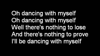 Billy Idol Dancing With Myself Lyrics MJ [upl. by Notnarb]