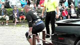 Eestimaa Rammumees 2011 12 Car deadlift [upl. by Yeldah]