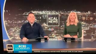 KCAL News at 6pm on CBS Los Angeles open November 28 2024 [upl. by Gratt]