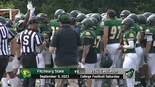 2023  FSU vs Castleton Football 992023 [upl. by Sherborn328]