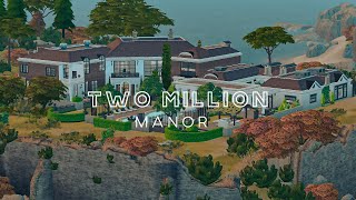 CLIFFSIDE MODERN ESTATE  The Sims 4 Stop motion [upl. by Onabru123]