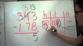 Subtraction with regrouping 3 digit [upl. by Astri]