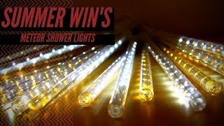 How to connect multiple meteor lights together Summer Win’s Meteor Shower Lights [upl. by Nekcerb513]