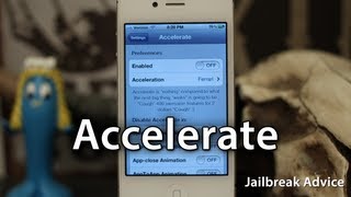 Jailbreak Advice Accelerate  Speed Up Animations In iOS [upl. by Maynord939]