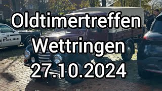 Oldtimertreffen in Wettringen  27102024 [upl. by Ellenrahs48]