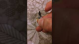 Worlds smallest automatic stiletto knife [upl. by Ennaira]