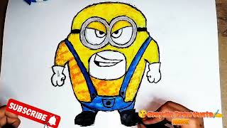 Mega Minion Dave despicabke me 4 inspired by cartooning club [upl. by Namreh]