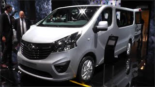 Opel Vivaro 2015 In detail review walkaround Interior Exterior [upl. by Oinotnanauj]