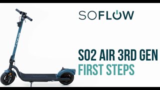 SoFlow SO2 Air Gen3 Fist Steps [upl. by Jolanta]