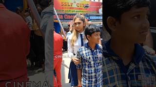 BigBoss Jovika spotted at kamala cinemas chennai Teenz movie launch jovika bigboss vanitha trend [upl. by Ahsitil]