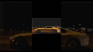 Nissan GTR vs Toyota Supra  Drag Race supragtrnissan toyotaautomobiledragrace 1kcreator [upl. by Marron]