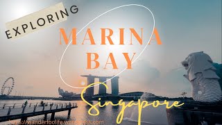 🇸🇬 Morning Walk Around Marina Bay Area in Singapore [upl. by Iatnwahs444]