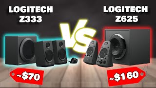 Logitech Z333 vs Logitech Z625 Sound Test [upl. by Ovida]