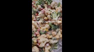 10Minute NoCook Broccoli Salad Recipe [upl. by Rennat112]