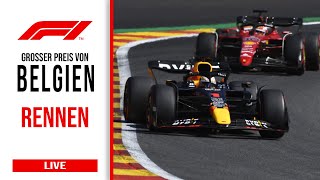 Großer Preis von Belgien Das Rennen  Formel 1 Live Watchparty Livetiming [upl. by Ykcin]