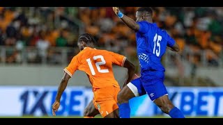 IVORY COAST VS SIERRA LEONE [upl. by Neztnaj]