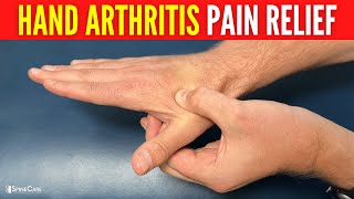 How to Relieve Hand Arthritis Pain in 30 SECONDS [upl. by Haimaj]