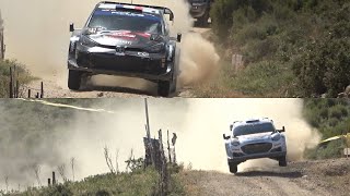 WRC RALLY ITALIA SARDEGNA 2024 jump show and Max attack [upl. by Mclaughlin987]