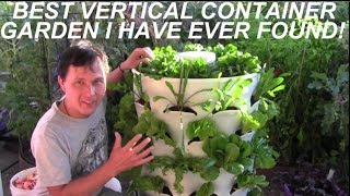 Grow 53 Plants in 4 Sq Ft with a Garden Tower Vertical Container Garden [upl. by Fanechka204]