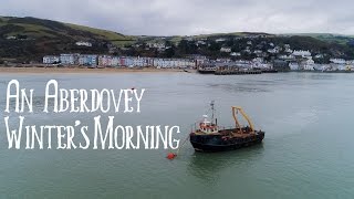 An Aberdovey Winters Morning  from a drone [upl. by Konstanze]