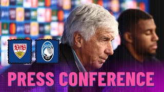 MD4 StoccardaAtalanta  La conferenza stampa di Gasperini ed Hien  League Phase UCL 202425 [upl. by Jeavons]