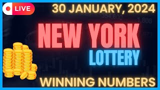 New York Midday Lottery Results For  30 Jan 2024  Numbers  Win 4  Take 5  NY Lotto  Powerball [upl. by Mika582]