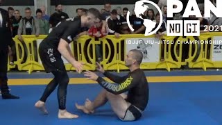 Andrew Wiltse v John Combs  Pan NoGi 2021 [upl. by Htiek474]