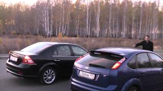 Mondeo ST220 vs FF2 ST chipdecat [upl. by Nameerf]