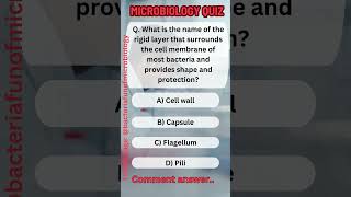 Microbiology quiz [upl. by Lipp]