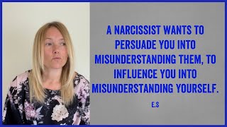 When A Narcissists Says “You Misunderstood Me” The Narcissists Gaslighting [upl. by Nahtanoj901]