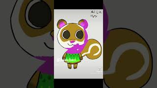 Drawing Sylvana🐿️ sylvana sylvanaanimalcrossing sylvanaacnh animalcrossing acnh speedpaint [upl. by Gobert599]