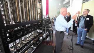 A demo of Charles Babbages Difference Engine [upl. by Libyc125]