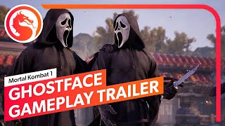 Ghostface Gameplay Trailer  Mortal Kombat 1 [upl. by Almallah]