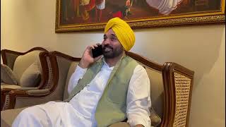 quotDenied permission to go to Parisquot Bhagwant Mann Dials Indian Hockey Team Captian [upl. by Neerhtak]