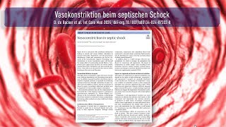 Vasokonstriktion beim septischen Schock [upl. by Lirrehs]