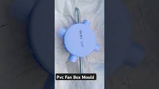 PVC fan box mould type with screw plate fanbox pvcpipefitting pvcconduit pvcbends pvc [upl. by Tatum]