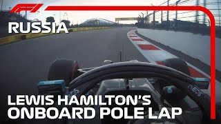 Lewis Hamiltons Pole Lap  2020 Russian Grand Prix  Pirelli [upl. by Otila]