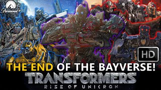 Transformers Rise Of Unicron2024 End Of The Bayverse All Characters amp Everything We Know [upl. by Toole]