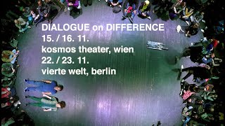 DIALOGUE on DIFFERENCE trailer claudia bosse abdalla daif günther auer theatercombinat 2019 [upl. by Rialc]