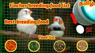 Finches best breeding food in Tamil Ben Birds World [upl. by Treblah]