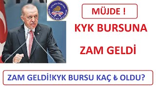 MÜJDE GELDİ KYK BURS KREDİSİNE ZAM YAPILDI ZAMLI BURS ÖDEMESİ NE ZAMAN KYK BURSU NE KADAR OLDU [upl. by Libenson]