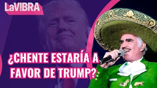 ¿Vicente Fernández apoyó a Donald Trump antes de su muerte Esto dice Alejandro  La Vibra [upl. by Russell510]