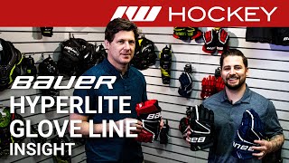 Bauer Vapor Hyperlite Glove Insight [upl. by Kalindi]