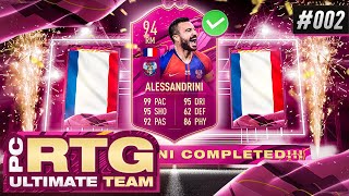 ALESSANDRINI COMPLETED  PC ROAD TO GLORY Ep2 FUT21 Ultimate Team [upl. by Naehs]