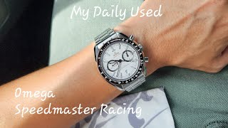 Omega speedmaster racing panda my daily used [upl. by Stenger]