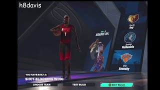 THE OP SF is Back in NBA 2k25 Shot blocking wing build [upl. by Burris]