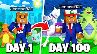 I Survived 100 INSANE Days In Minecraft Pixelmon [upl. by Guria]