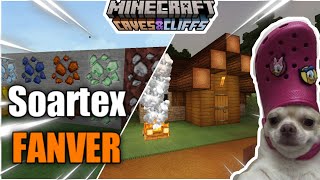 SOARTEX FANVER PARA MINECRAFT PE 117 MINECRAFT bedrock [upl. by Nnylaf391]